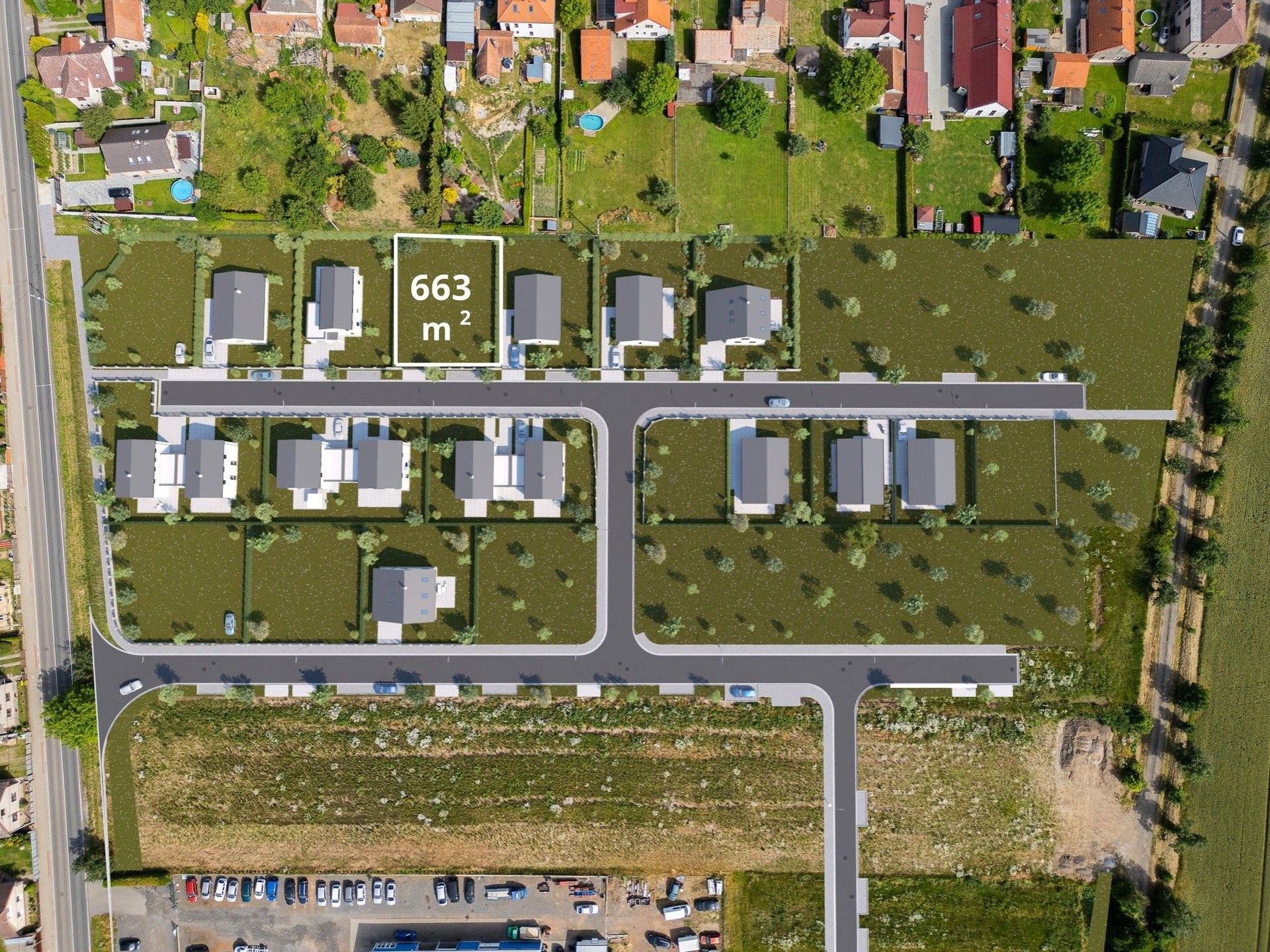 Pozemky pro bydlení, Zaječice