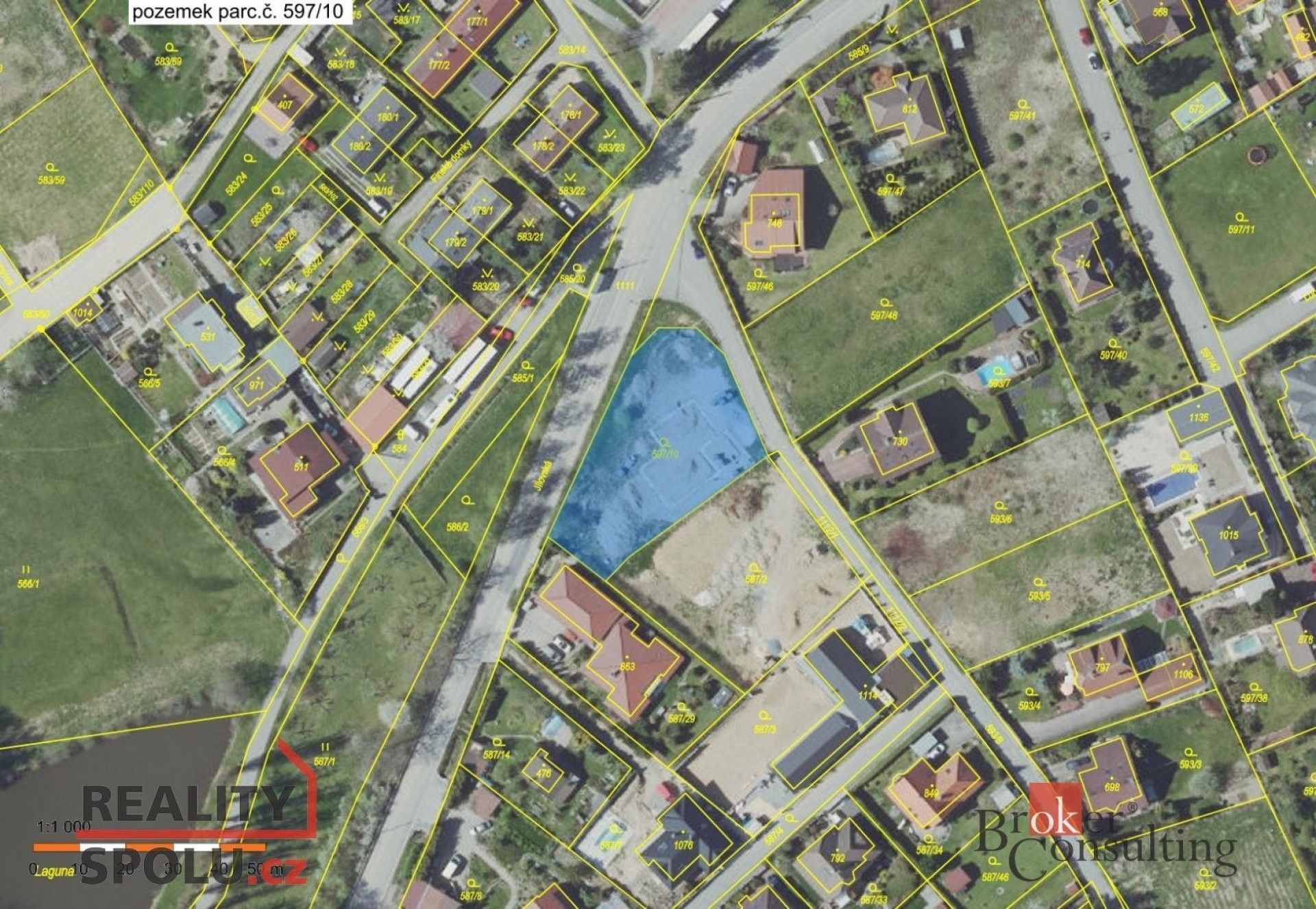 Pozemky pro bydlení, Psáry, 1 387 m²