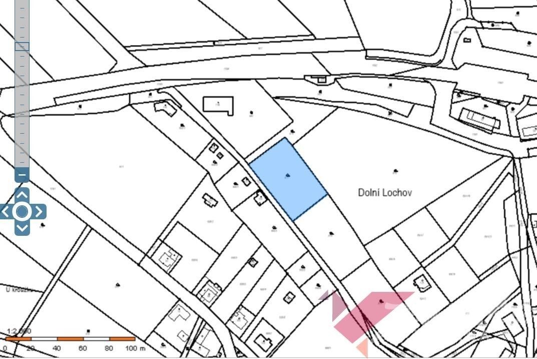 Prodej pozemek pro bydlení - Dolní Lochov, 2 163 m²