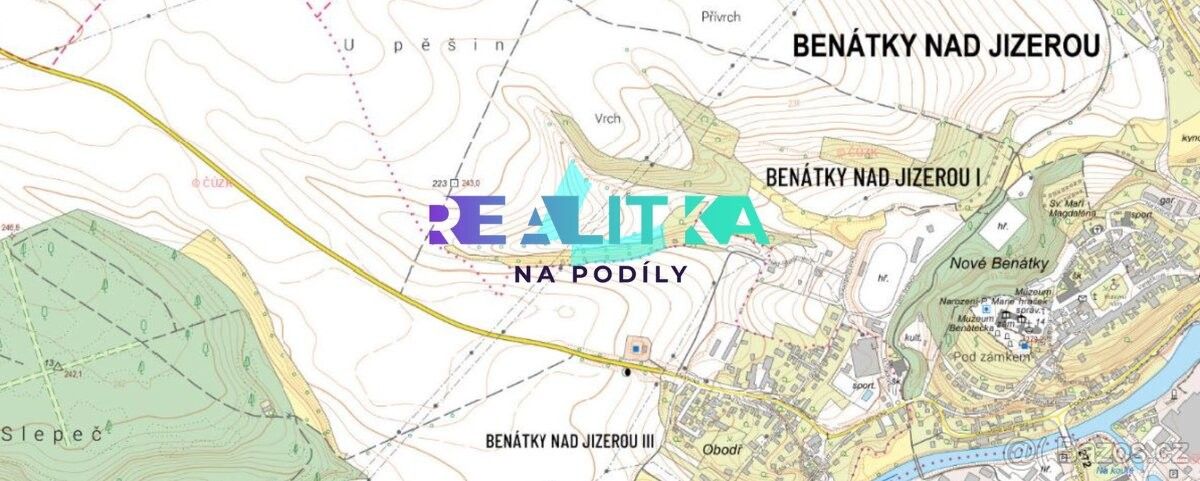 Ostatní, Benátky nad Jizerou, 294 71, 21 376 m²