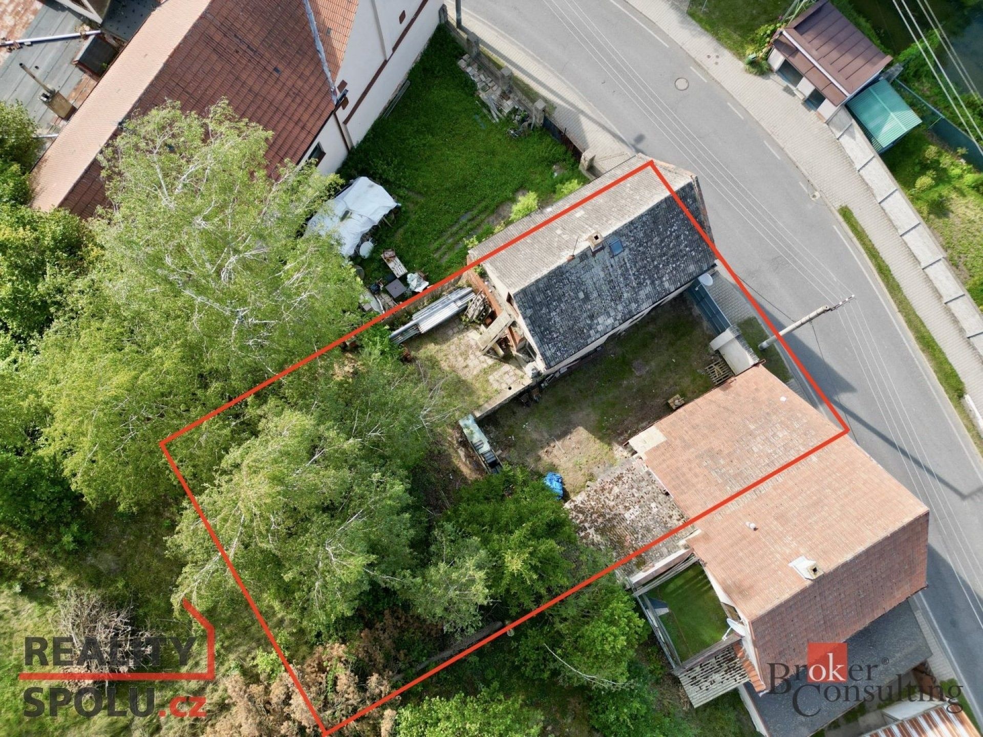 Prodej rodinný dům - Hlavní, Družec, 48 m²