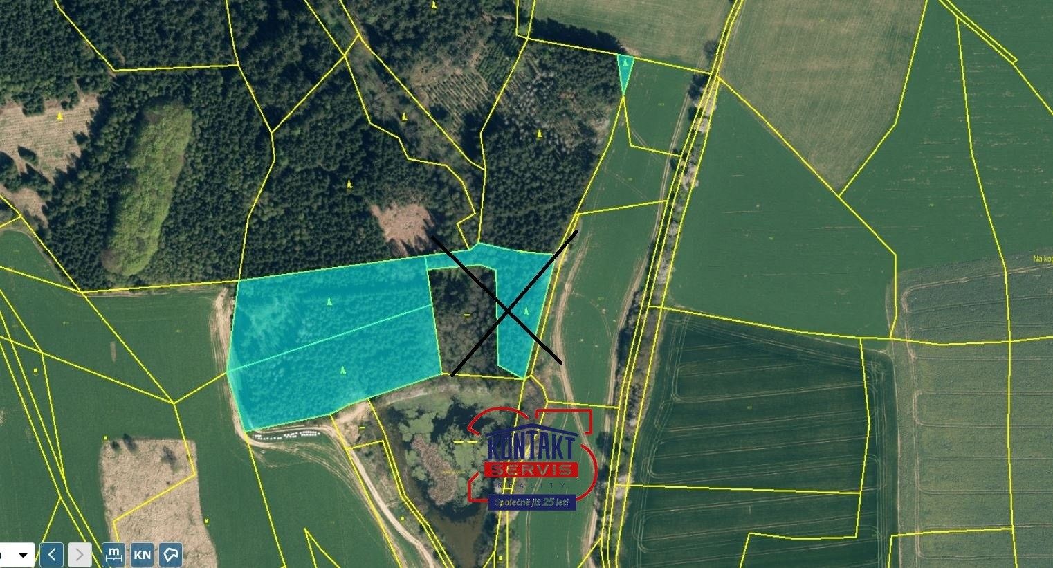 Lesy, Ješetice, 52 351 m²