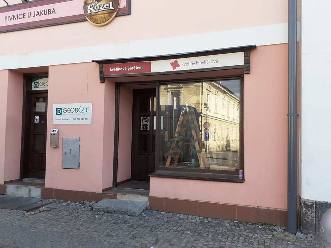 Obchodní prostory, Bechyňovo náměstí, Přibyslav, 45 m²