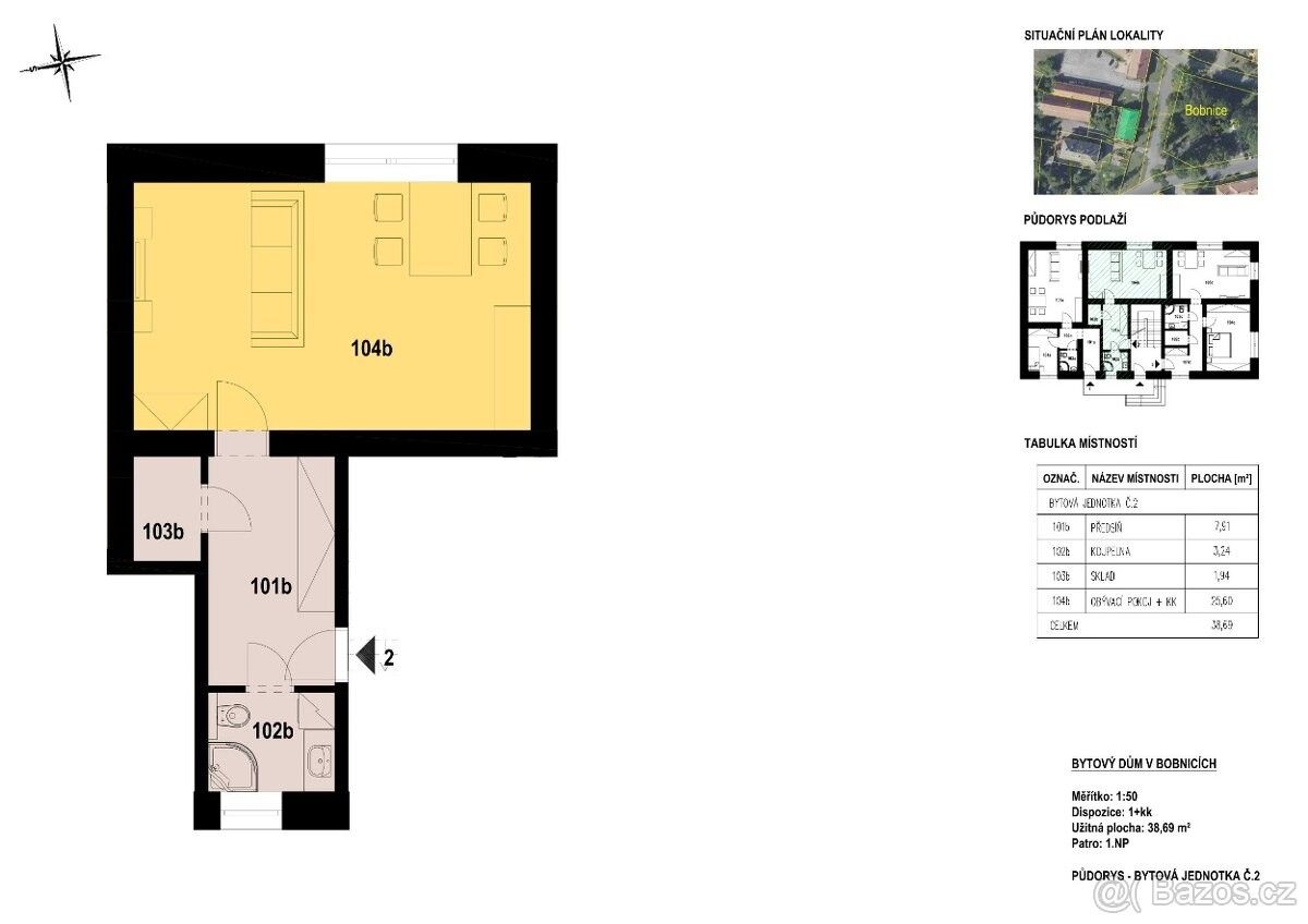 Ostatní, Bobnice, 289 31, 39 m²