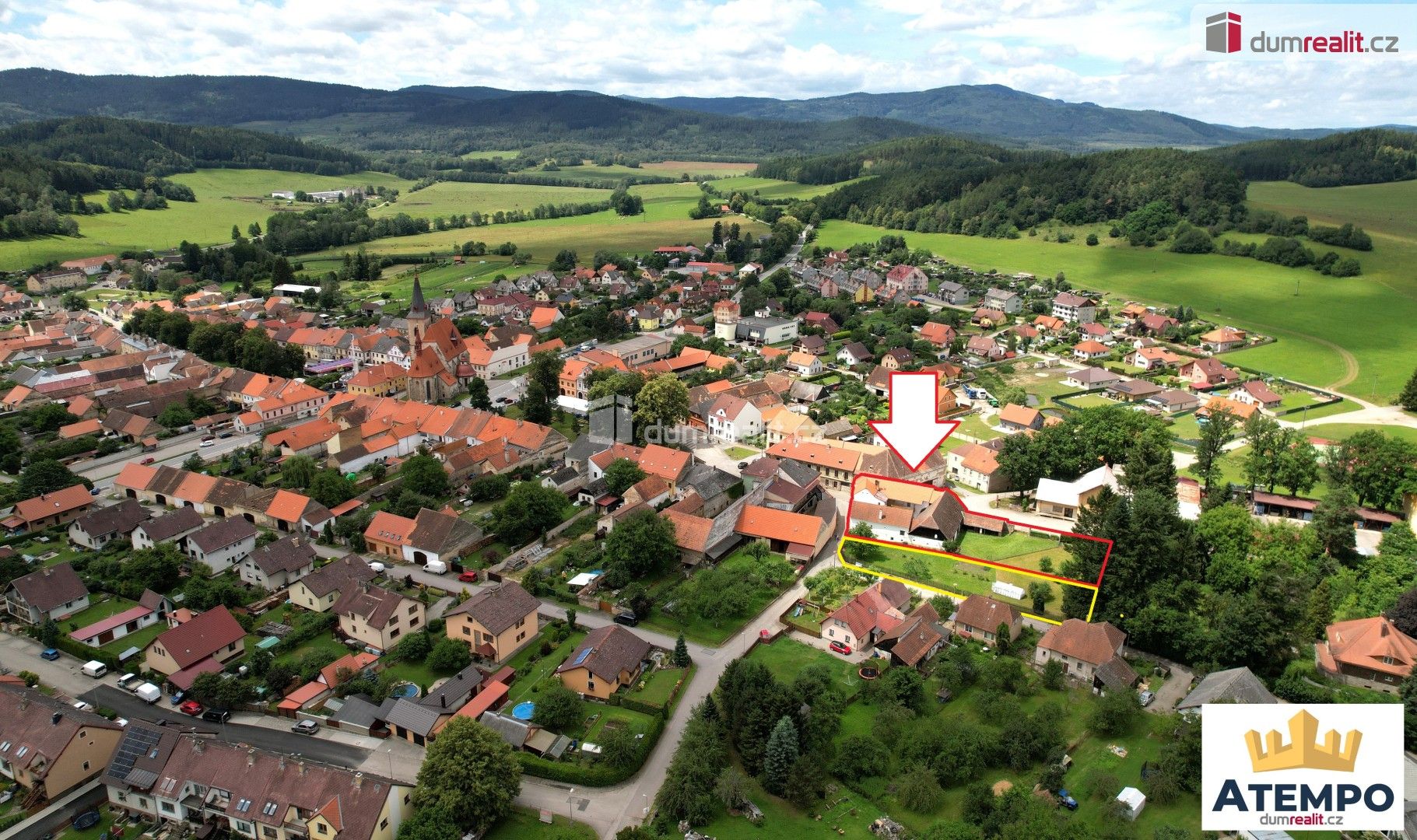 Prodej pozemek pro bydlení - Chvalšiny, 800 m²