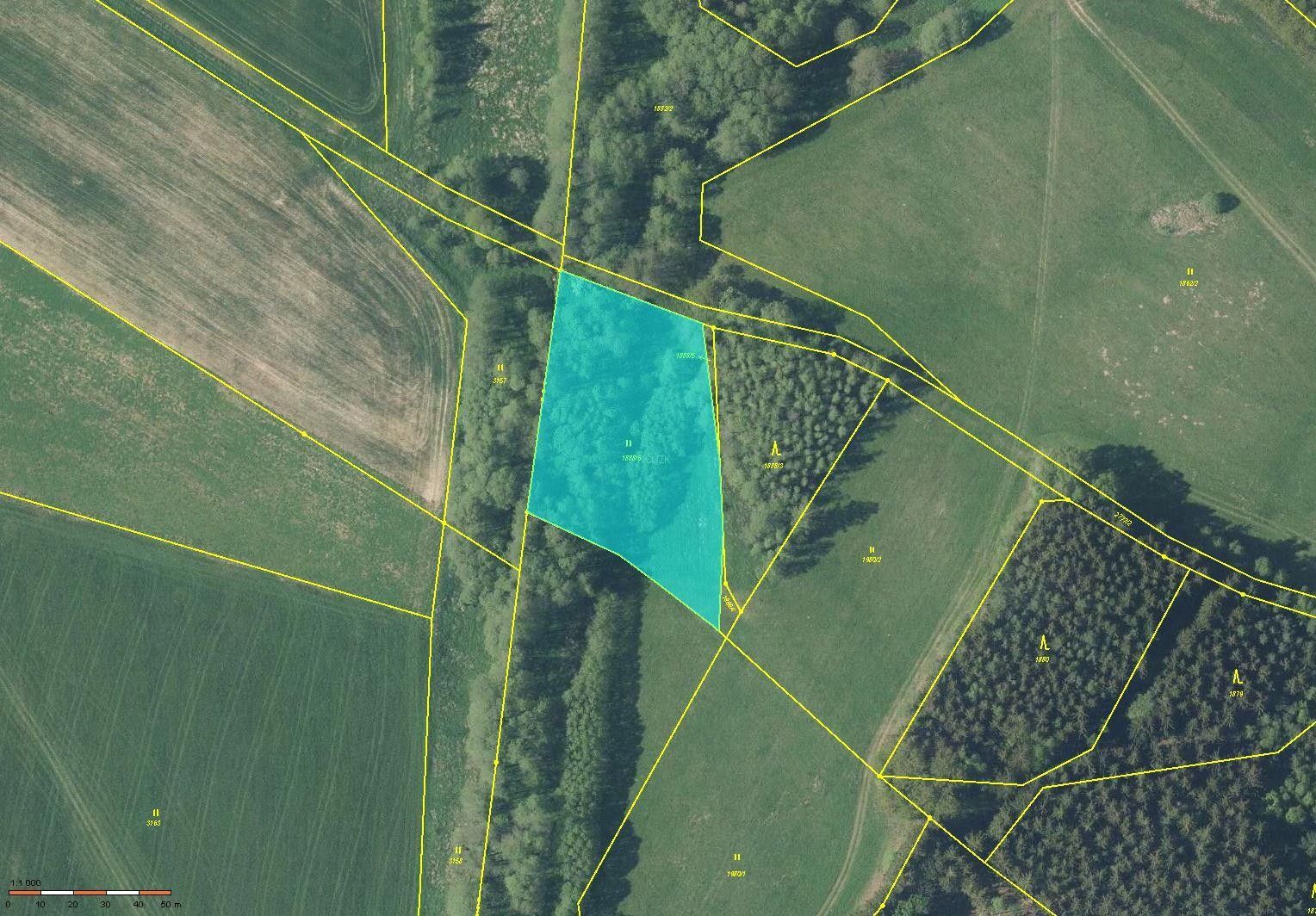 Louky, Rožmitál, Broumov, 4 529 m²