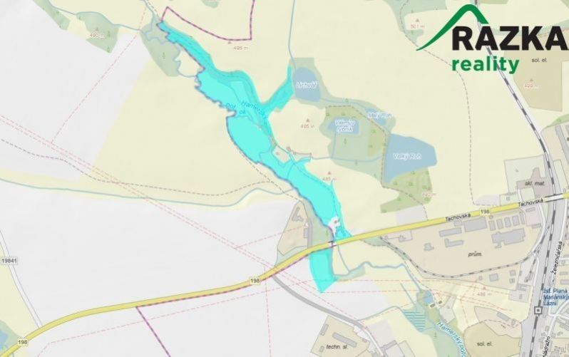 Zemědělské pozemky, Planá, 119 477 m²