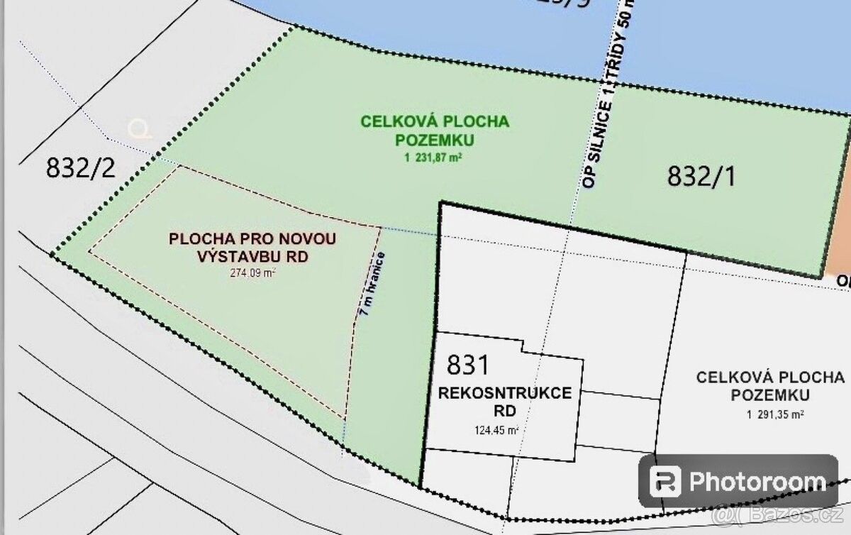 Prodej pozemek pro bydlení - Holice v Čechách, 534 01, 1 231 m²