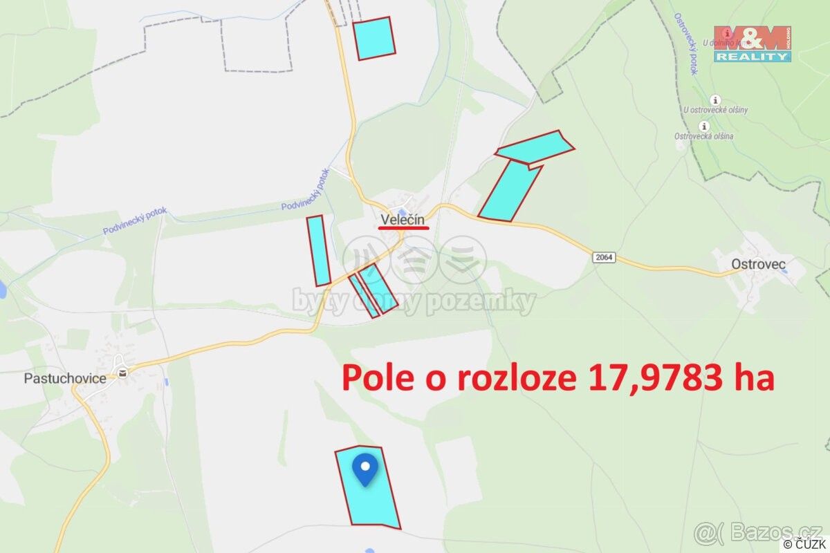 Zemědělské pozemky, Žihle, 331 65, 179 783 m²