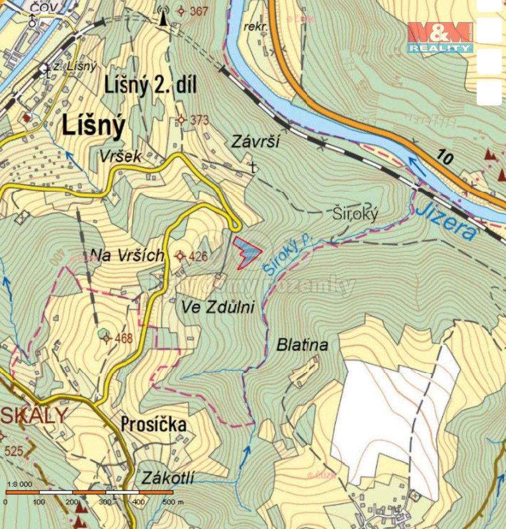 Lesy, Železný Brod, 468 22, 1 047 m²