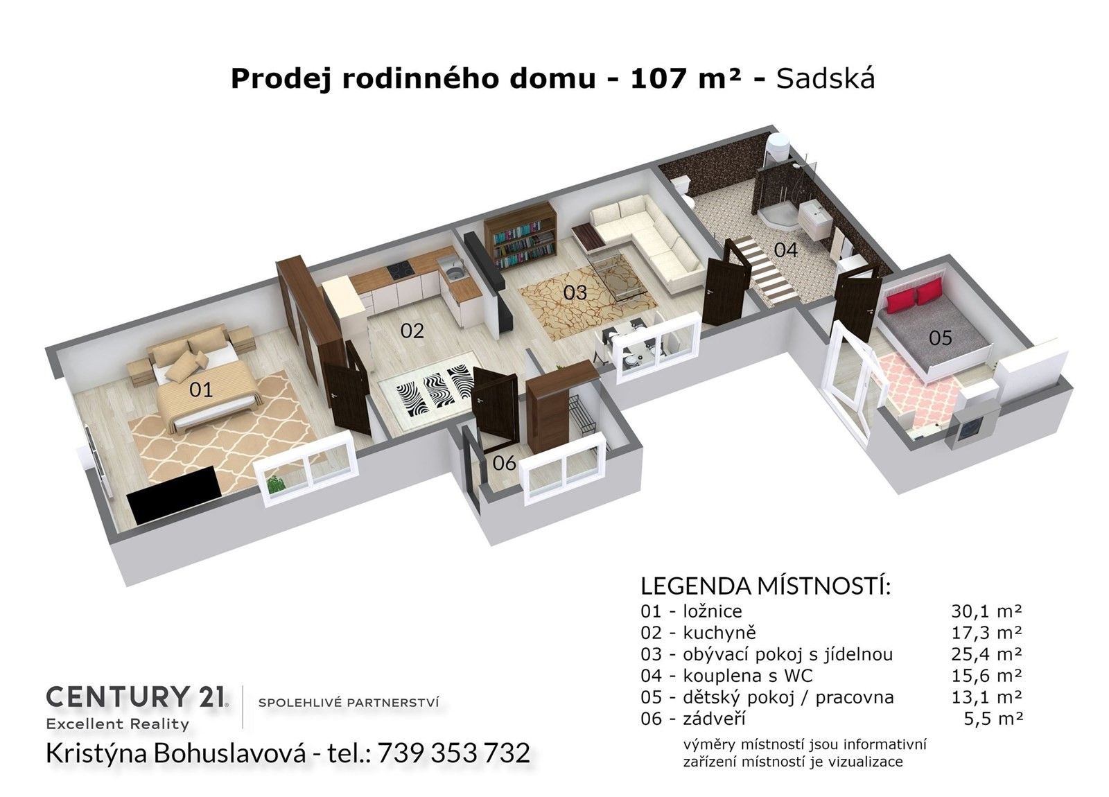 Ostatní, Jesemany, Sadská, 107 m²