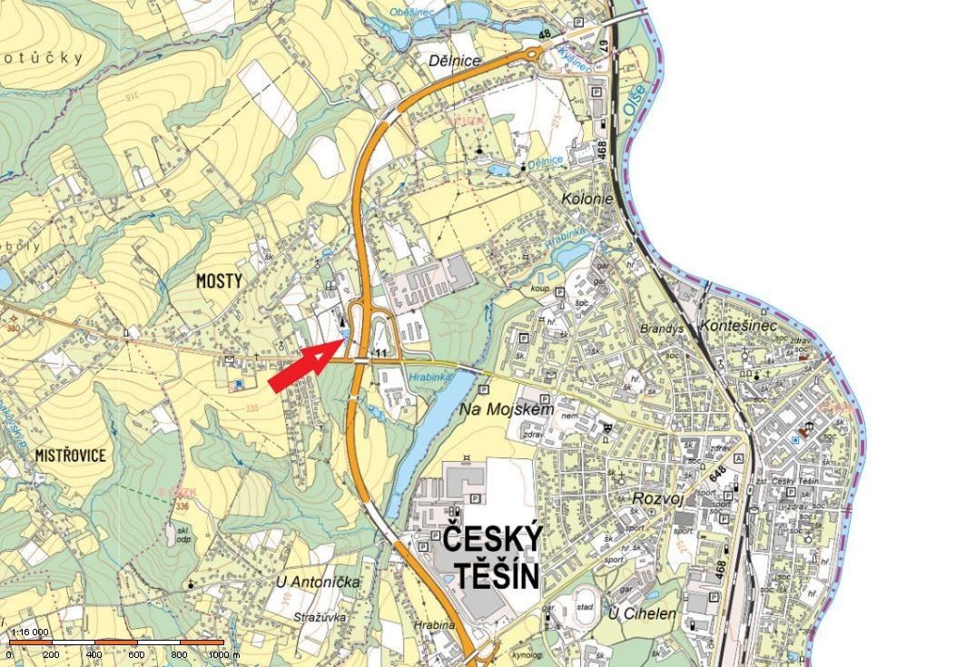 Ostatní, Český Těšín, 735 62, 1 720 m²