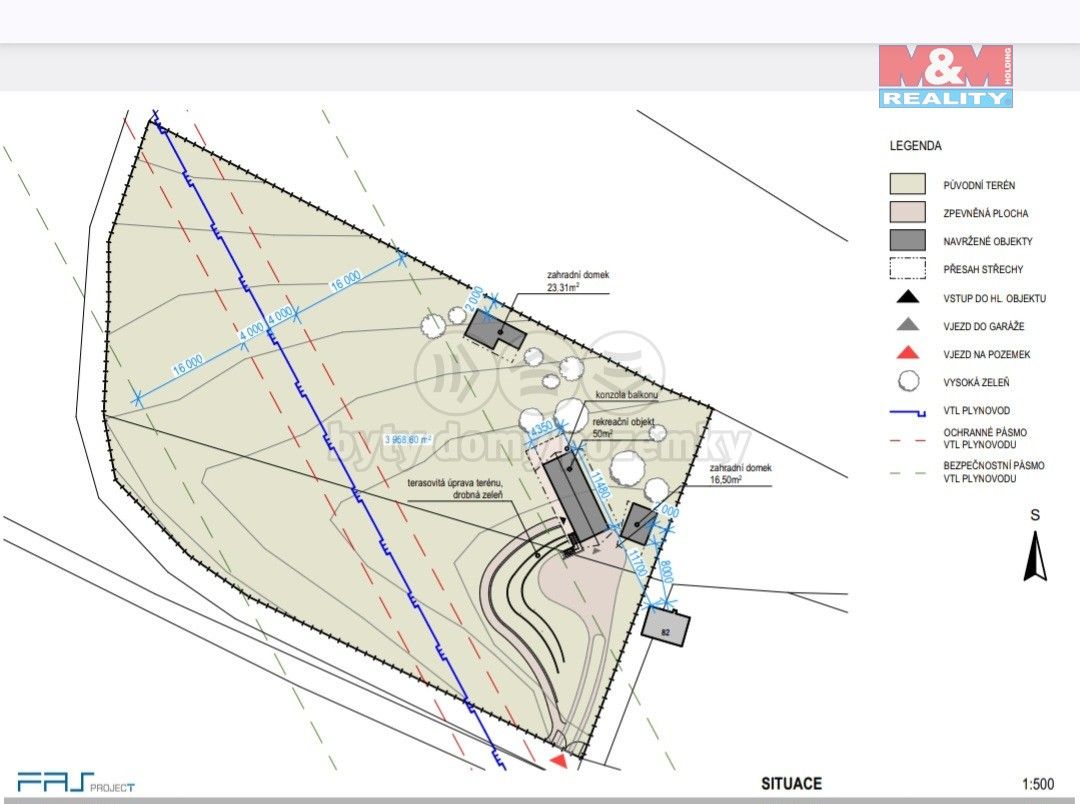 Prodej zahrada - Letovice, 679 61, 3 959 m²