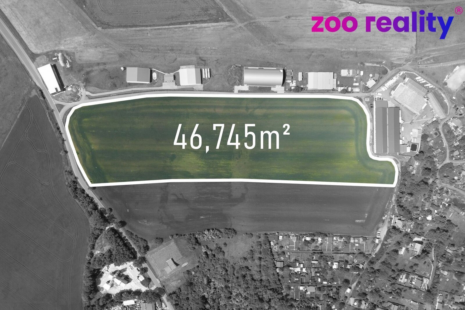 Komerční pozemky, Žatec, 46 745 m²
