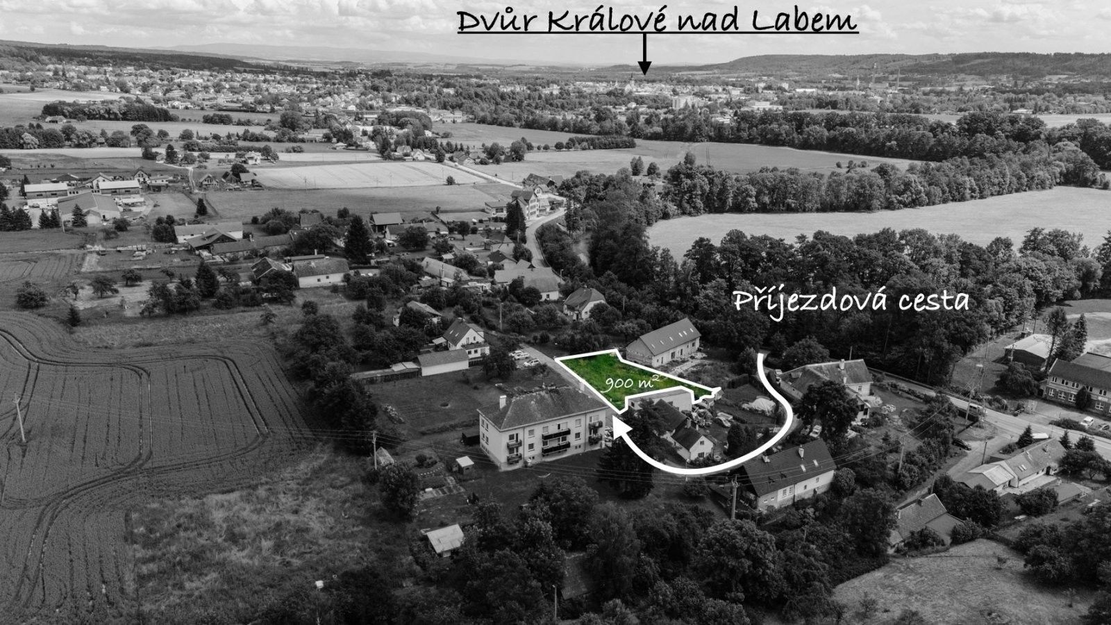 Pozemky pro bydlení, Verdek, Dvůr Králové nad Labem, 900 m²