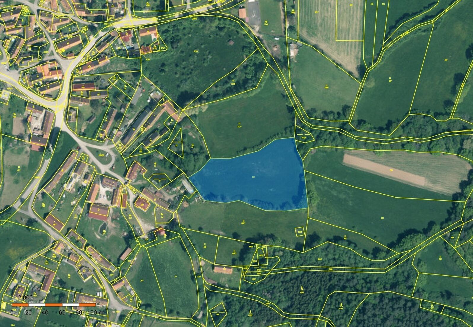 Prodej zemědělský pozemek - Mečichov, 22 893 m²