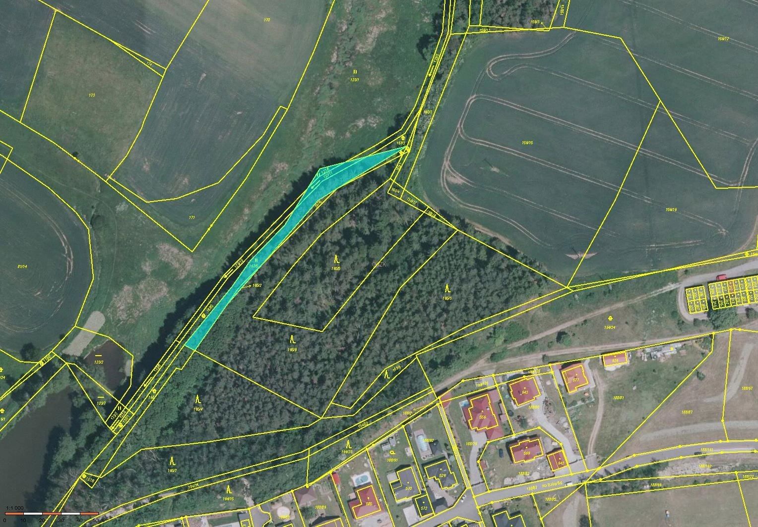 Prodej zemědělský pozemek - Radomyšl, 1 490 m²