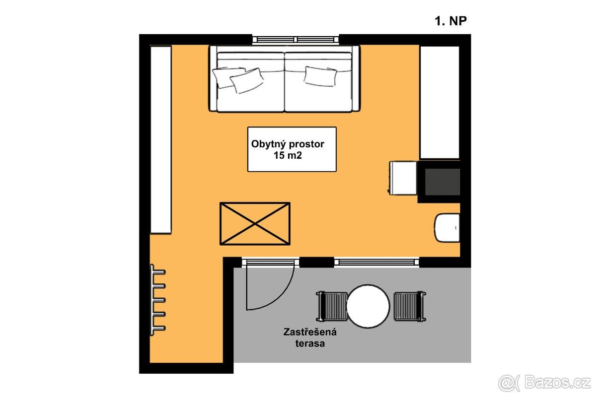 Prodej chata - Bruntál, 792 01, 16 m²