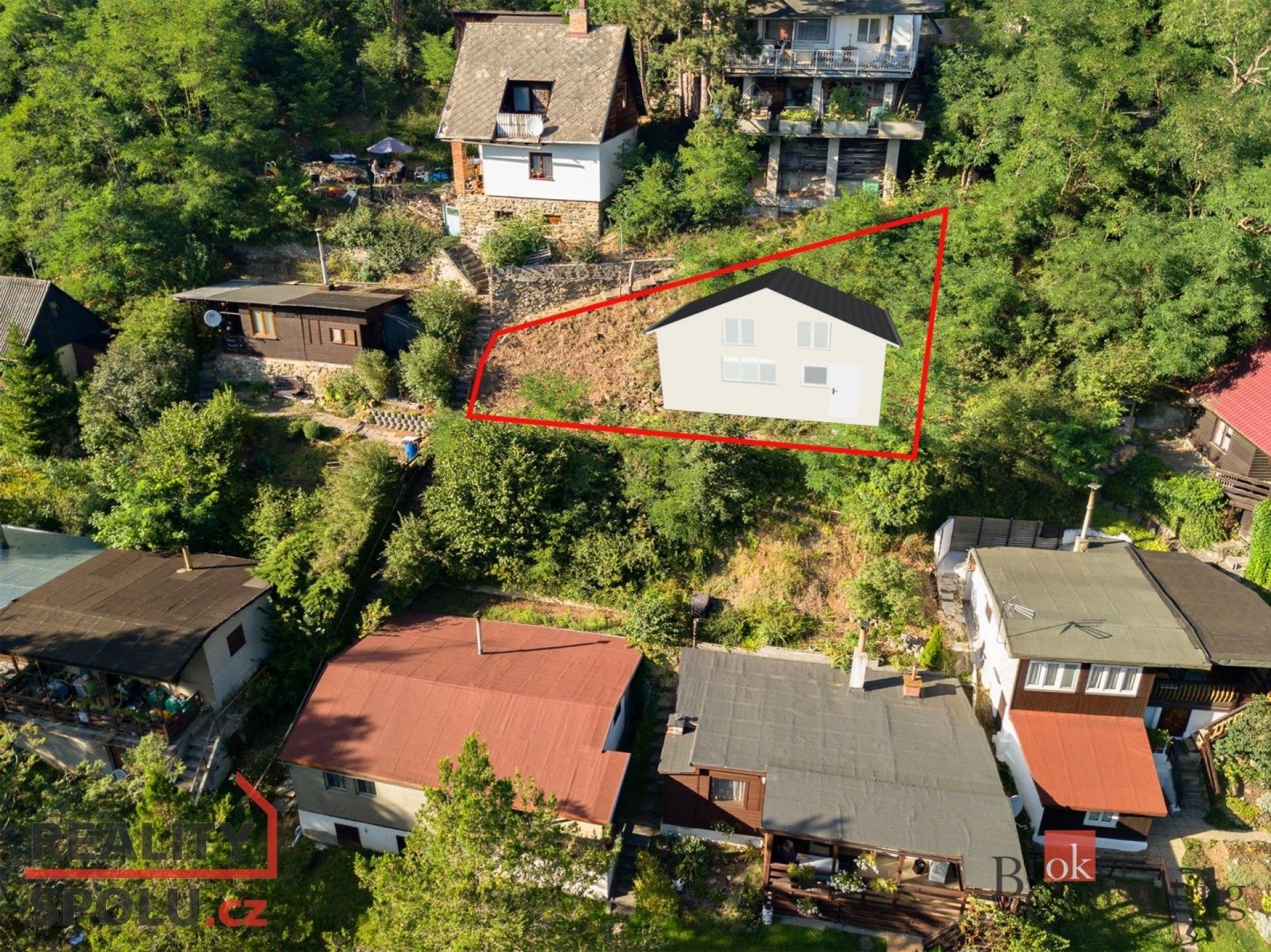 Prodej pozemek pro bydlení - V Podlesí, Chrást, 232 m²