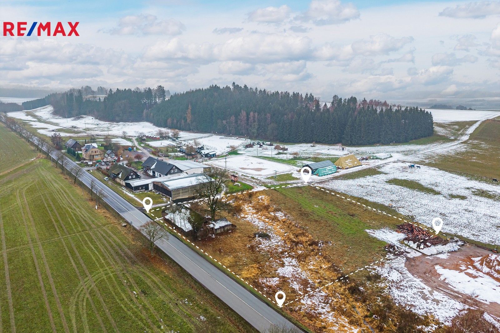 Komerční pozemky, Líšnice, 6 m²