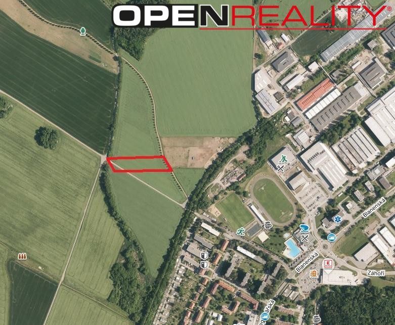 Prodej zemědělský pozemek - Kuřim, 4 185 m²