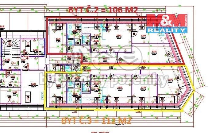 Pronájem byt 4+kk - Říční, Louny, 106 m²