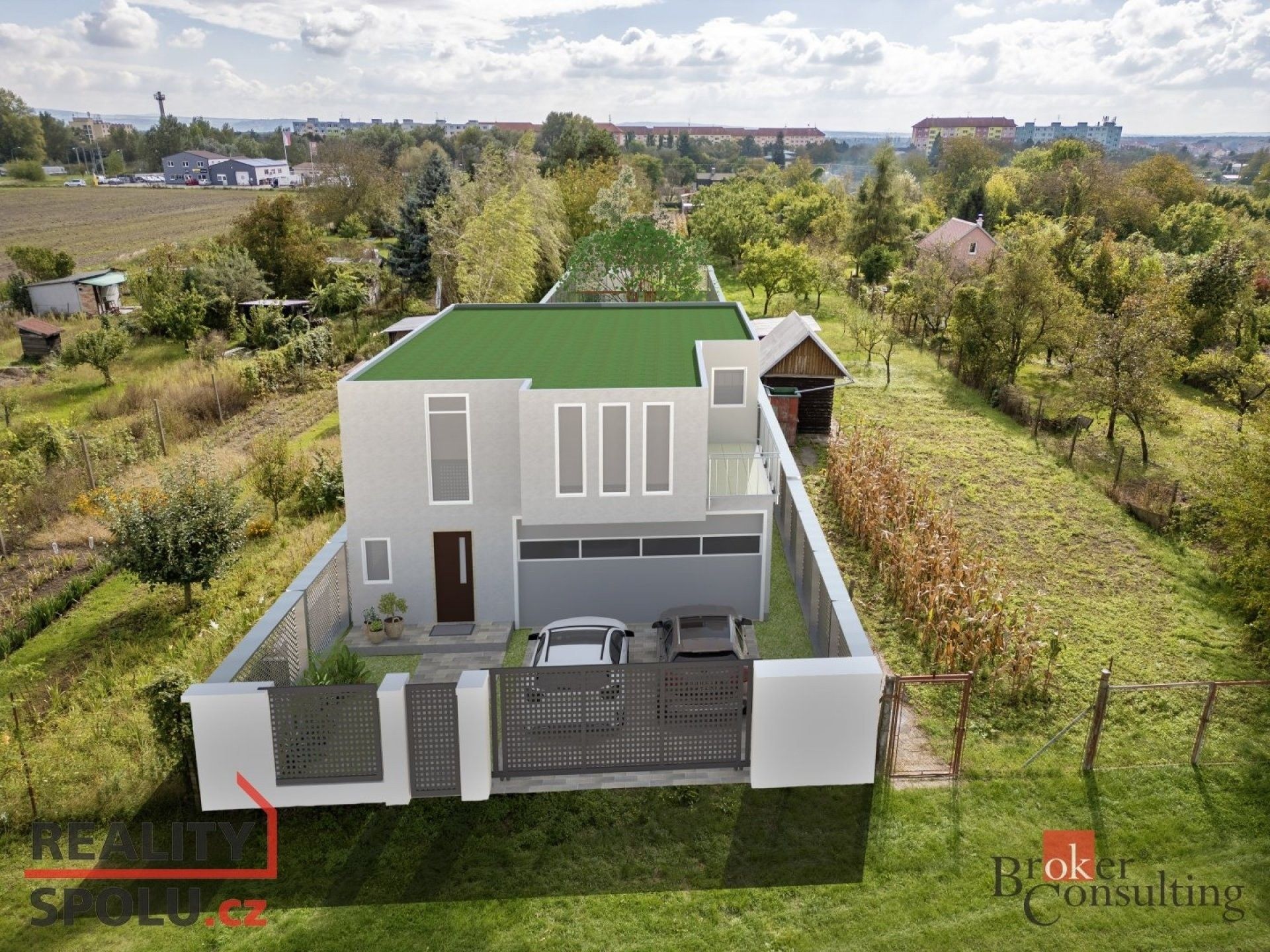 Zahrady, Sušilova, Hodonín, 1 765 m²