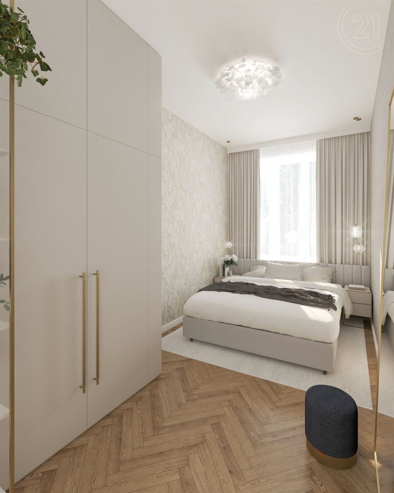 3+kk, Vinohradská, Praha, 88 m²