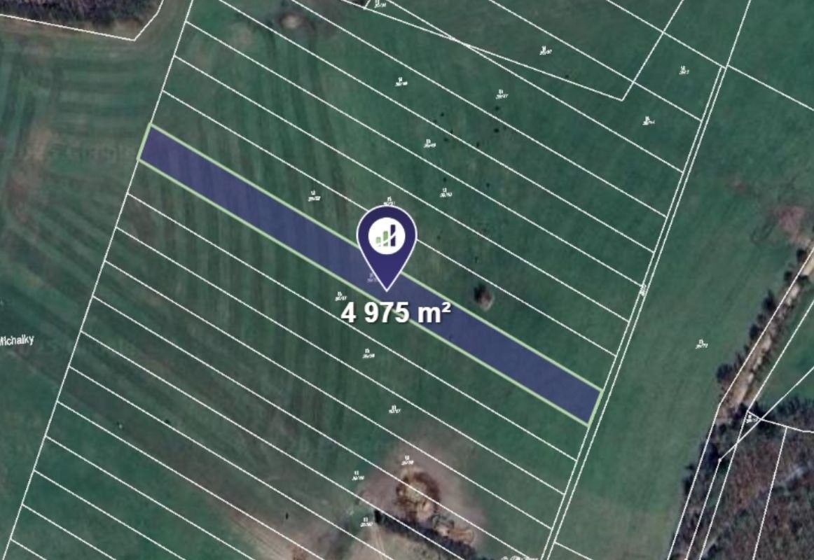 Louky, Staré Hutě, 4 975 m²