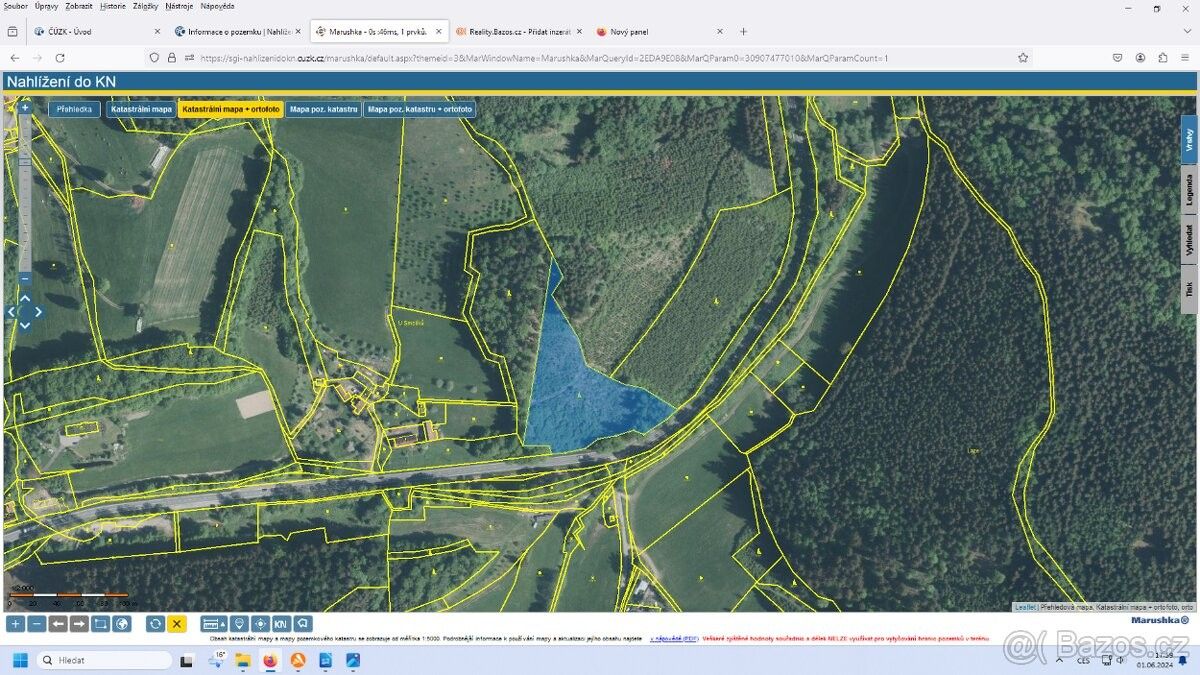 Lesy, Liptál, 756 31, 9 100 m²