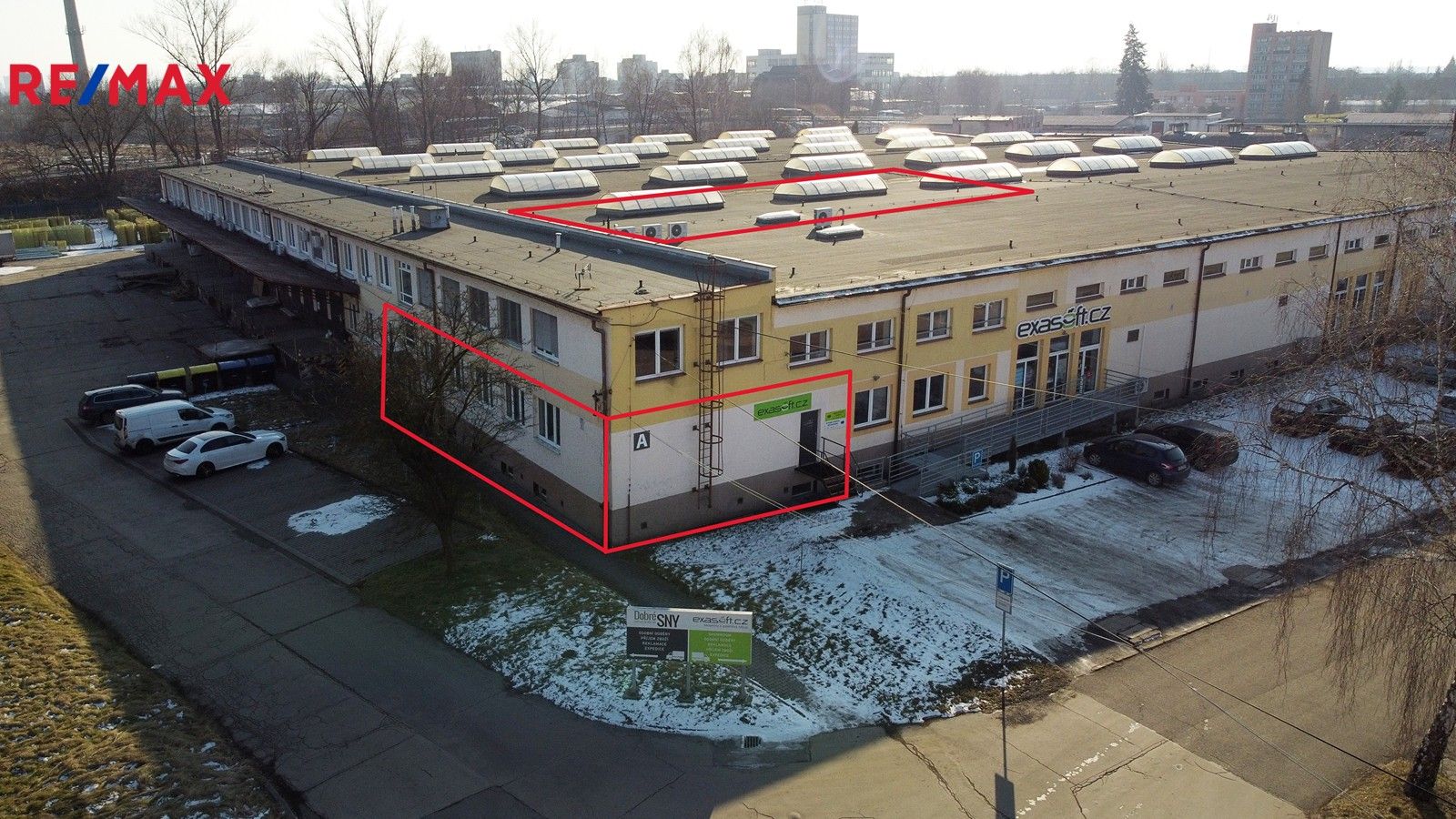 Sklady, Rudé armády, Karviná, 990 m²