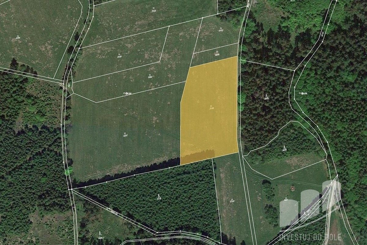 Louky, Vlastiboř, 3 222 m²