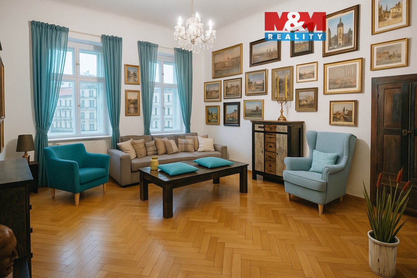 2+1, Janáčkovo nábřeží, Praha, 81 m²