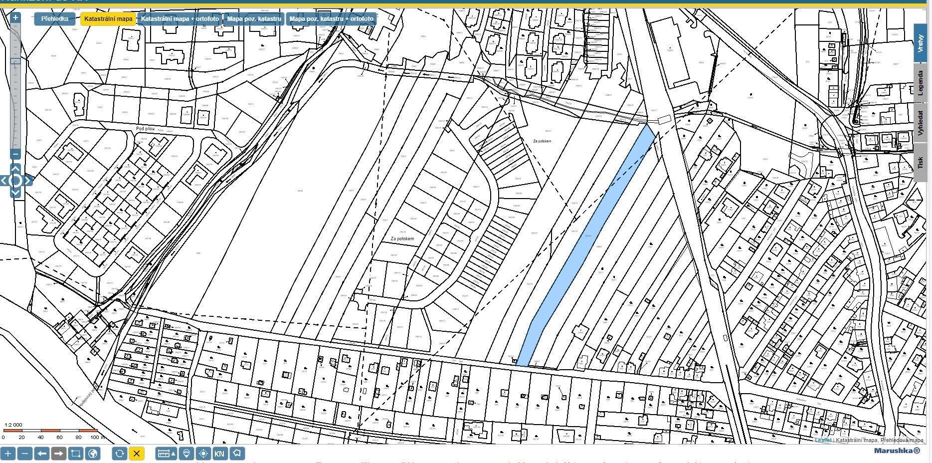 Pozemky pro bydlení, Říční, České Budějovice, 4 929 m²