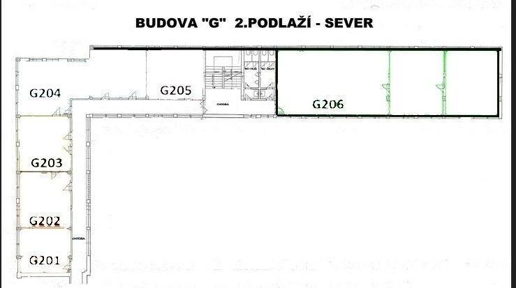 Pronájem kancelář - U Elektry, Praha, 73 m²