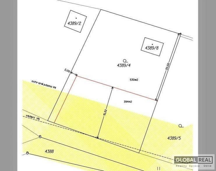 Prodej zahrada - Velké Meziříčí, 394 m²