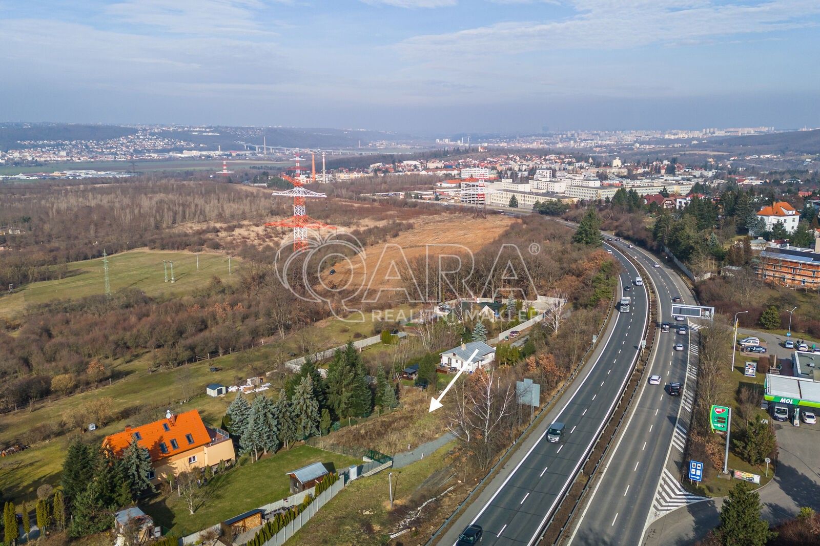 Prodej pozemek pro bydlení - Za dálnicí, Praha, 1 106 m²