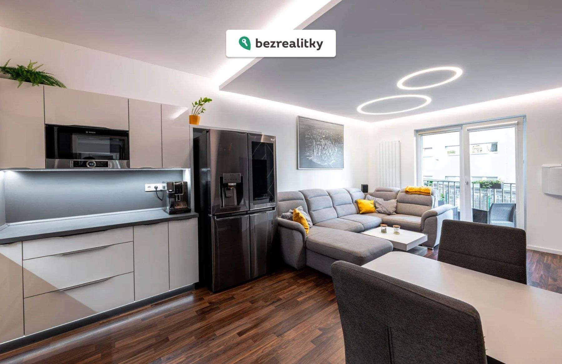 3+kk, Novovysočanská, Praha, 85 m²