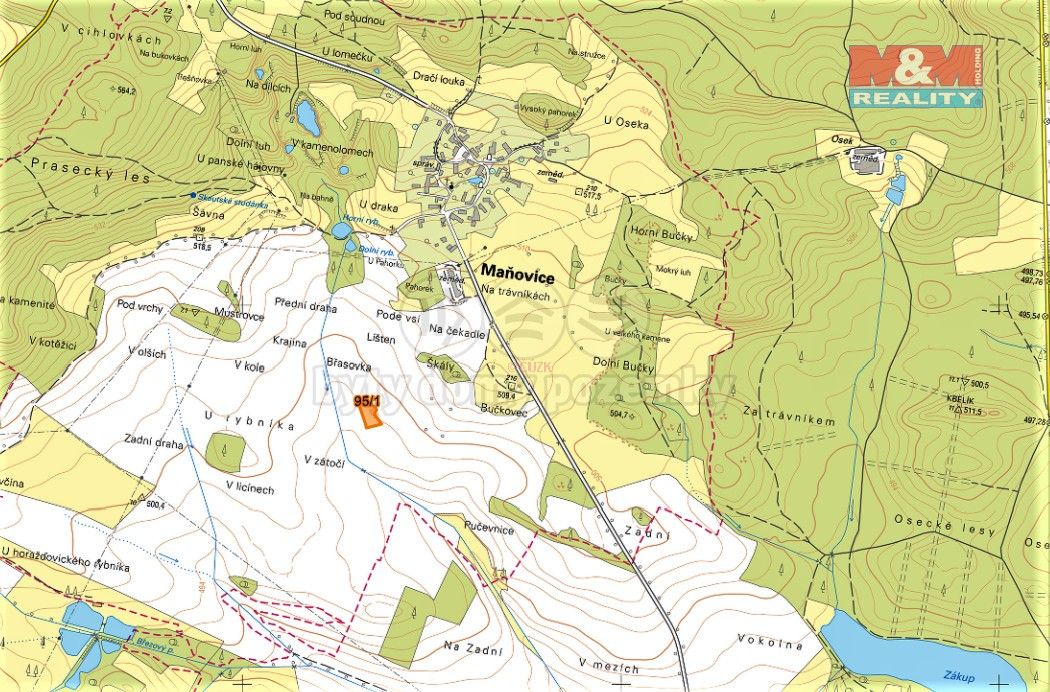 Prodej zemědělský pozemek - Horažďovice, 341 01, 2 533 m²