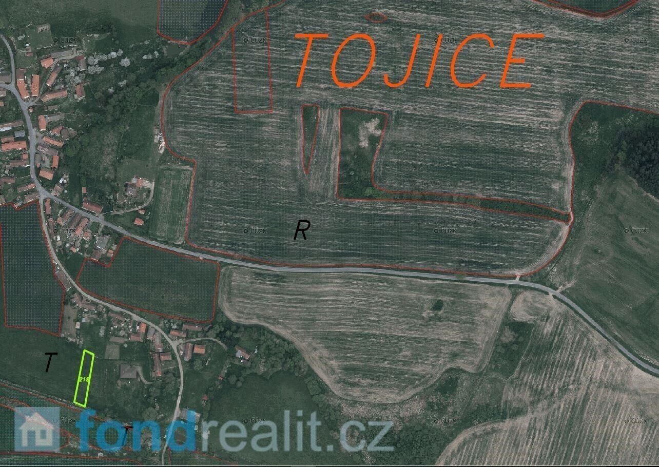 Prodej pozemek - Tojice, 1 003 m²