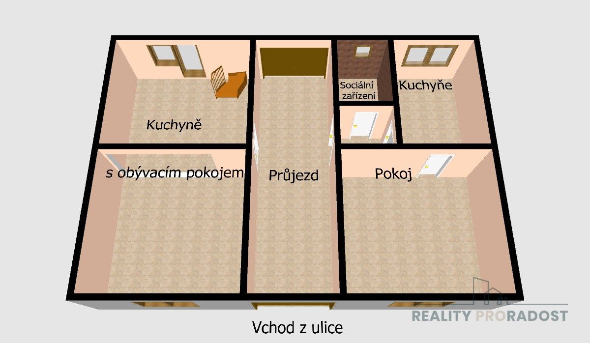 Prodej rodinný dům - Lipňany, Tršice, 172 m²