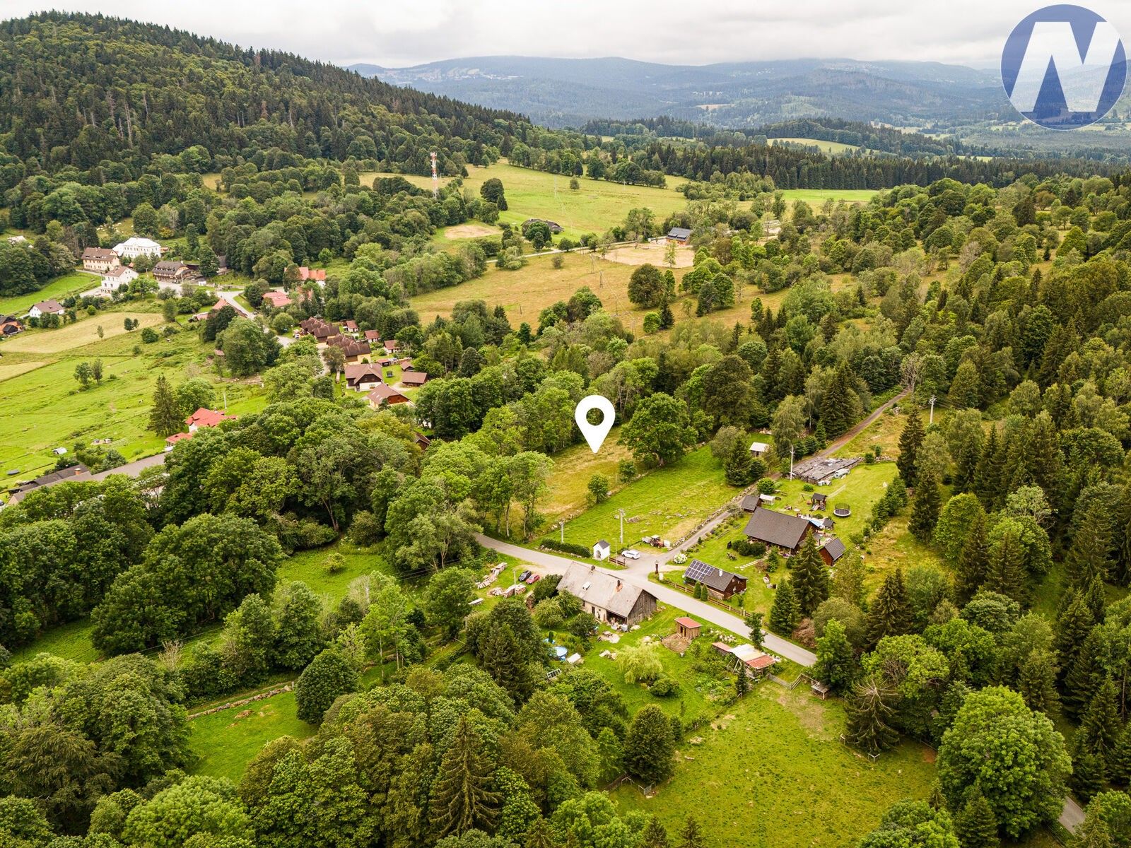 Prodej pozemek pro bydlení - Stožec, 4 m²