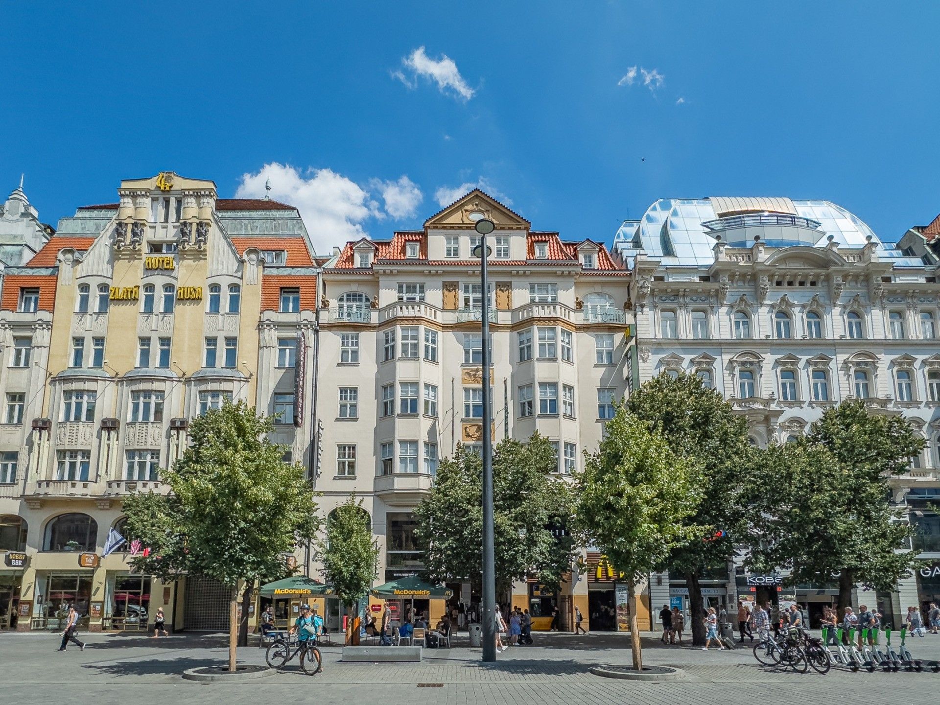 Kanceláře, Václavské náměstí, Praha, 452 m²