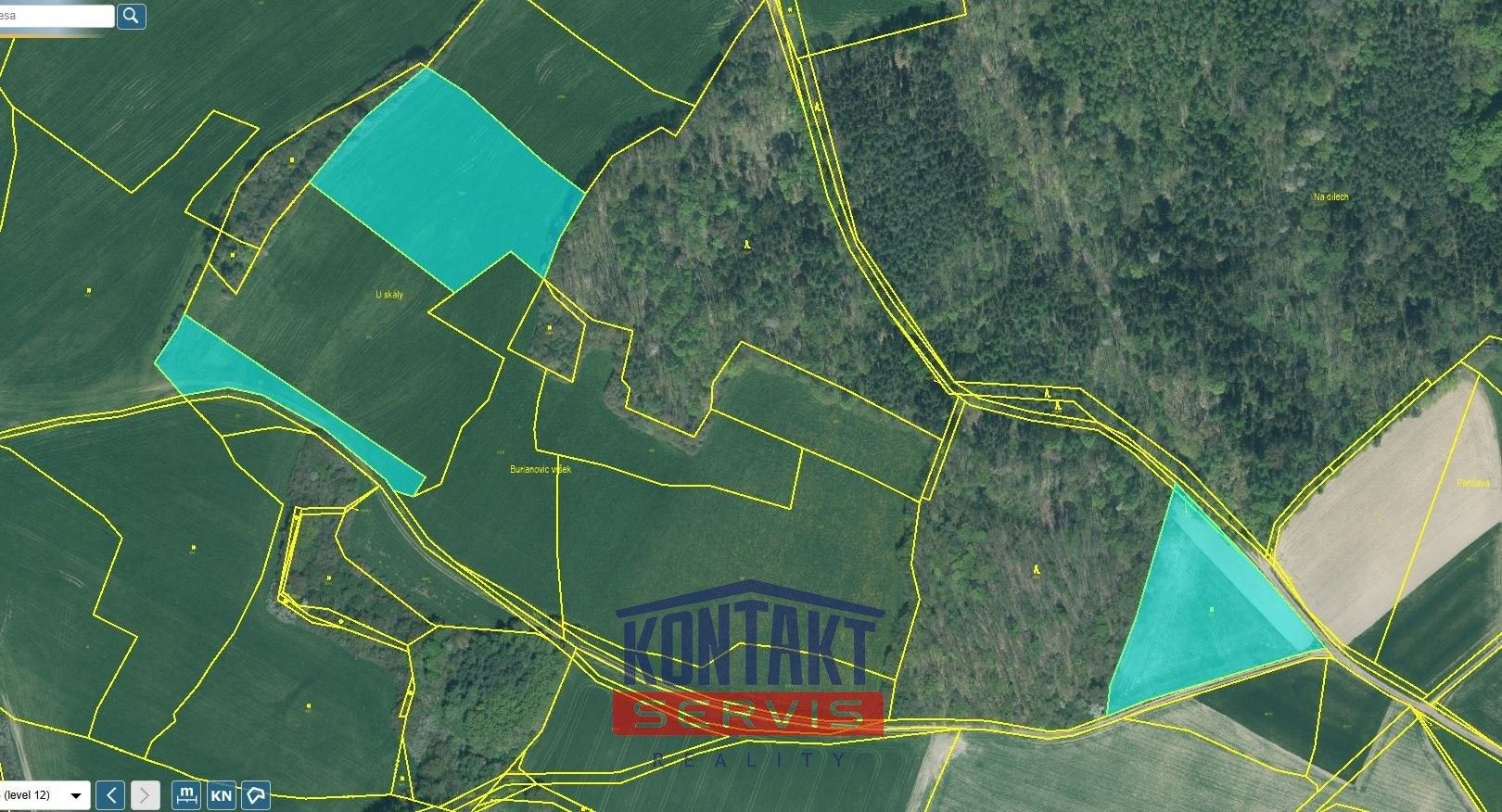 Zemědělské pozemky, Příkosice