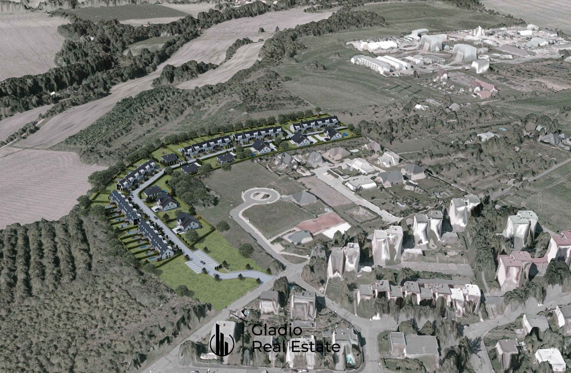 Pozemky pro bydlení, Smetanova, Slaný, 28 286 m²