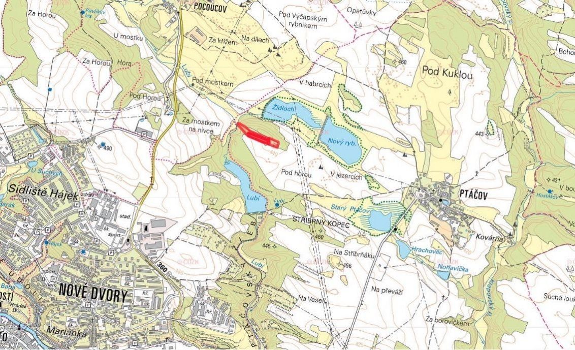 Prodej pozemek pro bydlení - Třebíč, 674 01