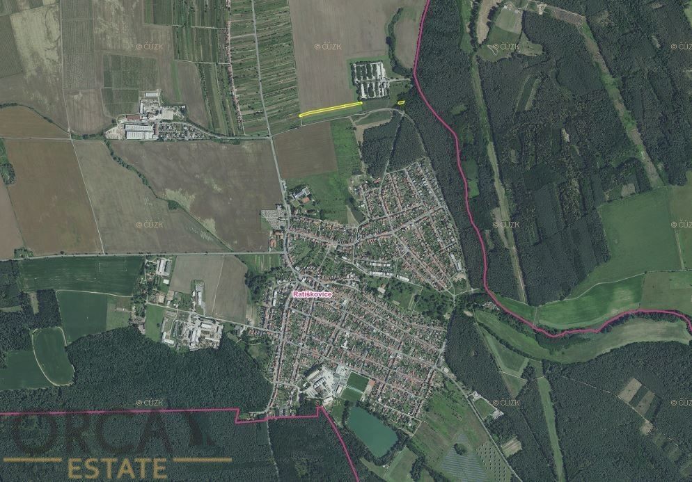 Prodej zemědělský pozemek - Ratíškovice, 696 02, 3 526 m²