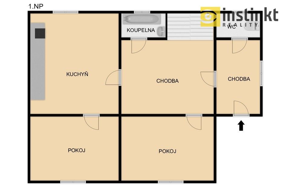 Prodej rodinný dům - Benešova třída, Nýřany, 240 m²