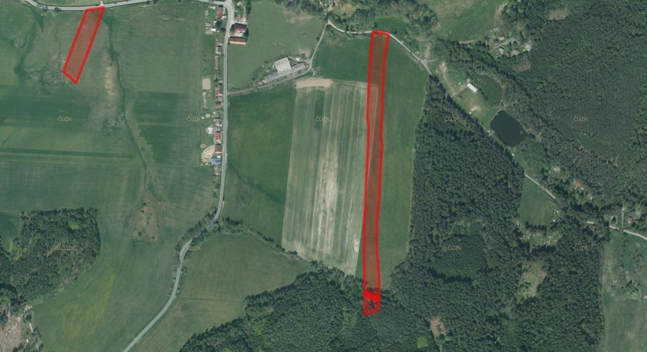 Prodej zemědělský pozemek - Hůrky, 26 835 m²