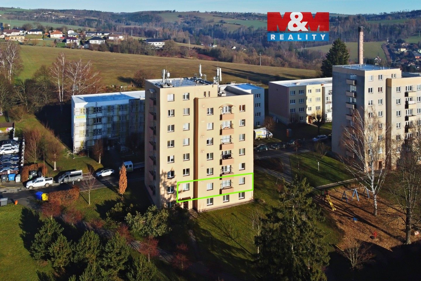 3+1, Marie Majerové, Ledeč nad Sázavou, 57 m²